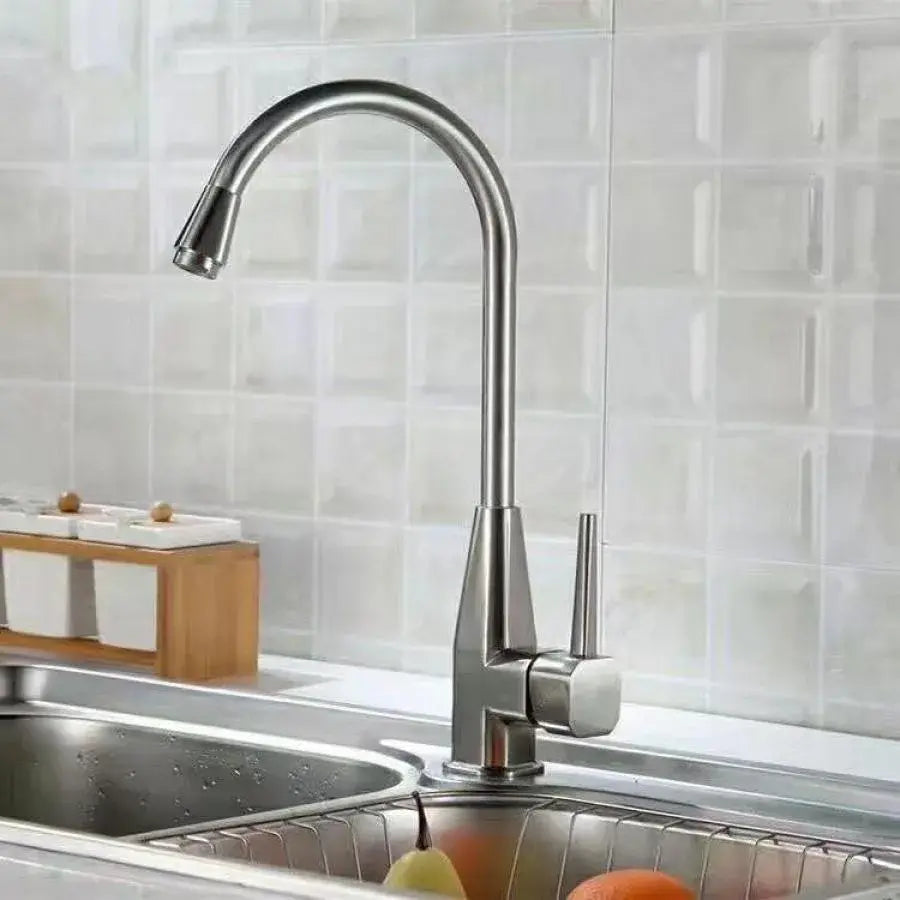 Kuchyňská baterie, nerezová ocel UP304, satén, YSQ/102