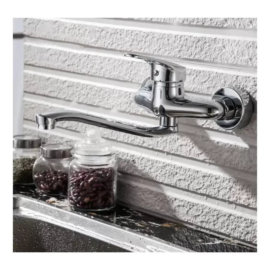 Kuchyňská baterie s rotační trubkou, slitinou, chromem, PM025