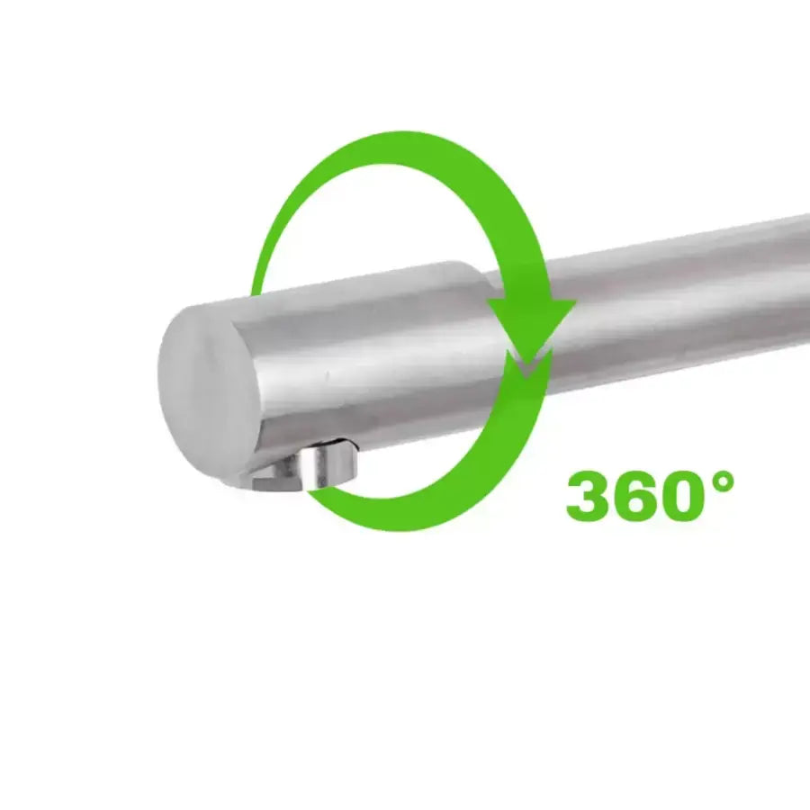 Kuchyňská baterie s rotační trubkou, Monocomanda, nerezová ocel 304, satén, CF003