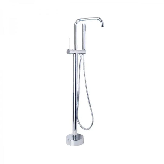 Podlahová baterie se sprejem a hadicí, sanitární mosaz, chrom, CF2039 Baterie a sprchové sloupy Výchozí název Alessandro Design
