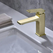 Baterie Washbasin Monochander Caretridge Keramic Alama Aurer Satin Fittings and Fixing Kit obsahoval 9807d