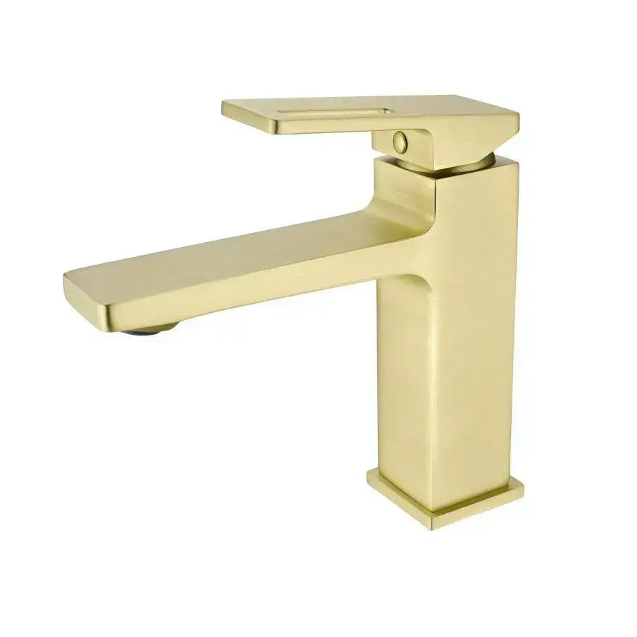 Baterie Washbasin Monochander Caretridge Keramic Alama Aurer Satin Fittings and Fixing Kit obsahoval 9807d