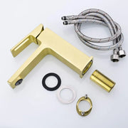 Baterie Washbasin Monochander Caretridge Keramic Alama Aurer Satin Fittings and Fixing Kit obsahoval 9807d