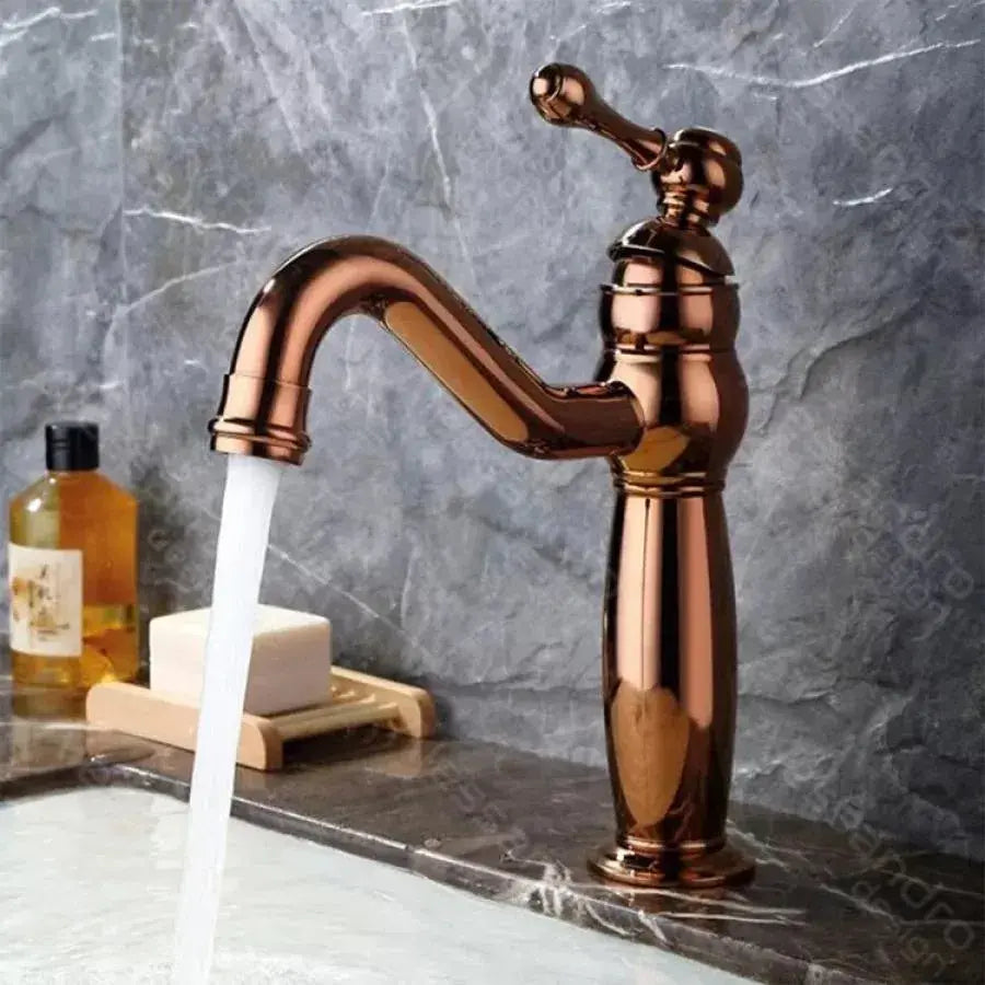 Baterie umyvadla, sanitární mosaz, bronz, CF/1017