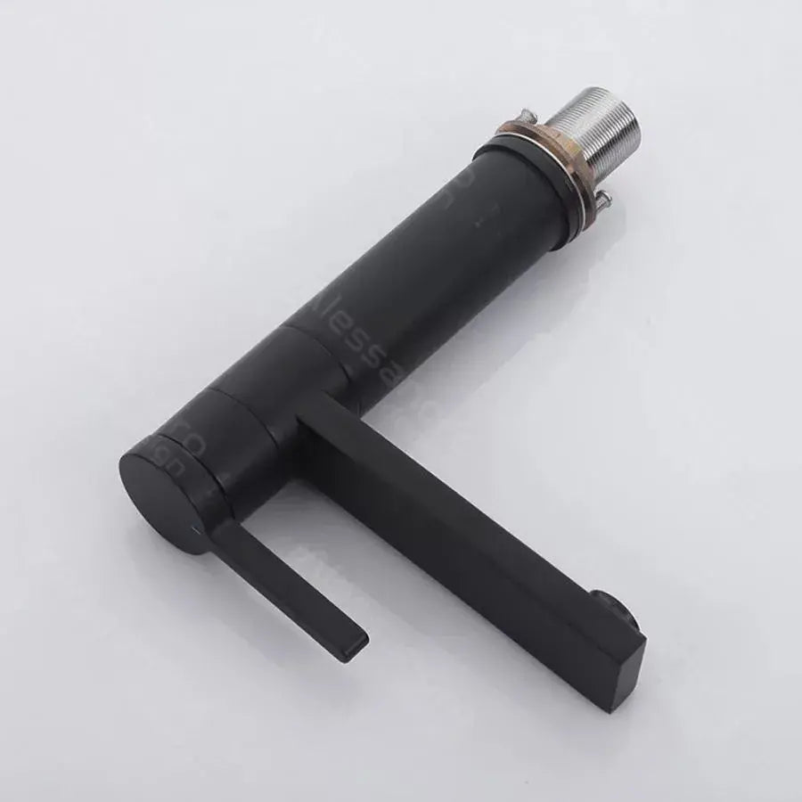 Baterie umyvadla, sanitární mosaz, černá, 7207h