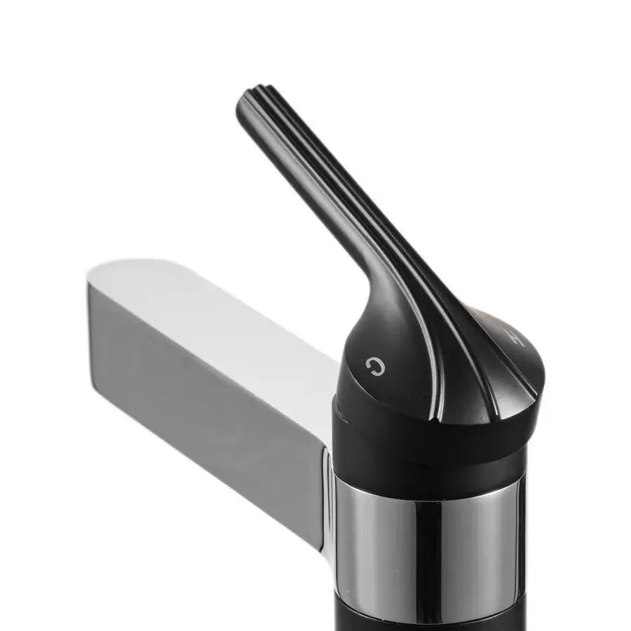 Baterie Washbasin, sanitární mosaz, černá, OD/2019