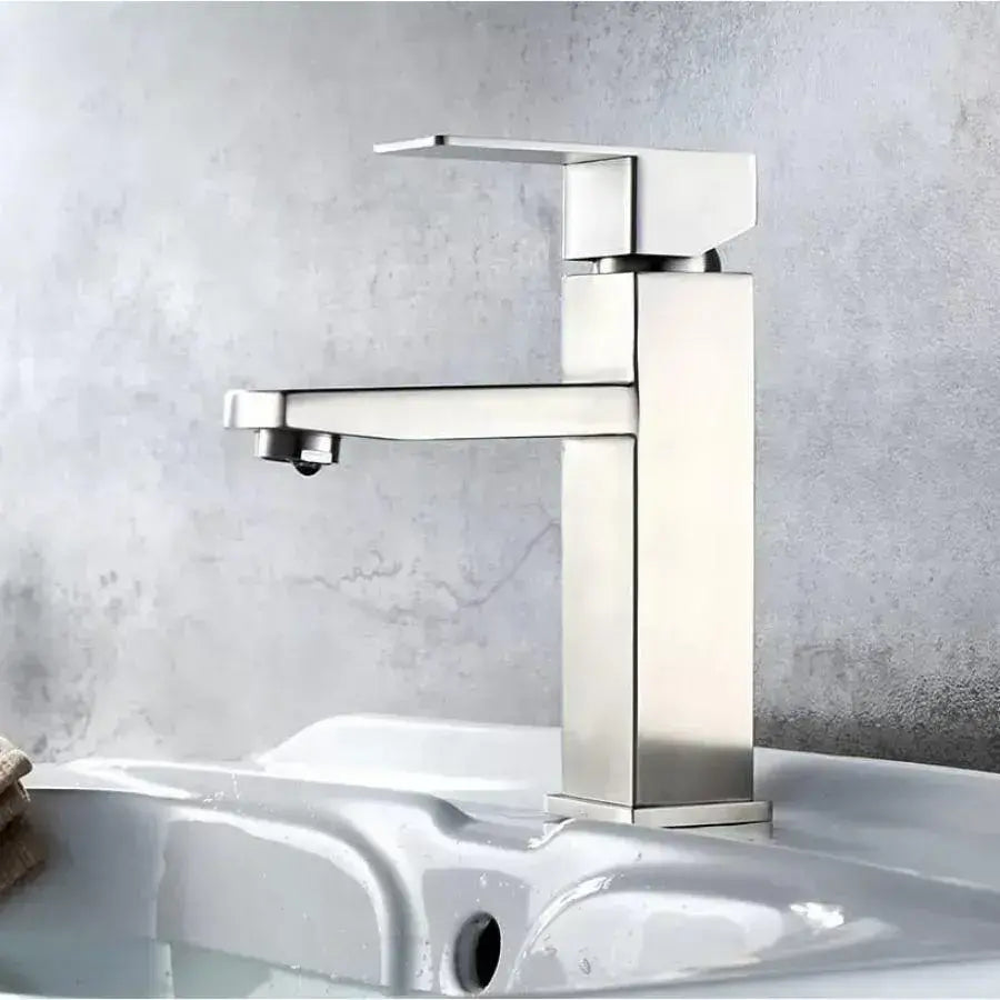 Baterie Washbasin, nerezová ocel 304, satén, MP009