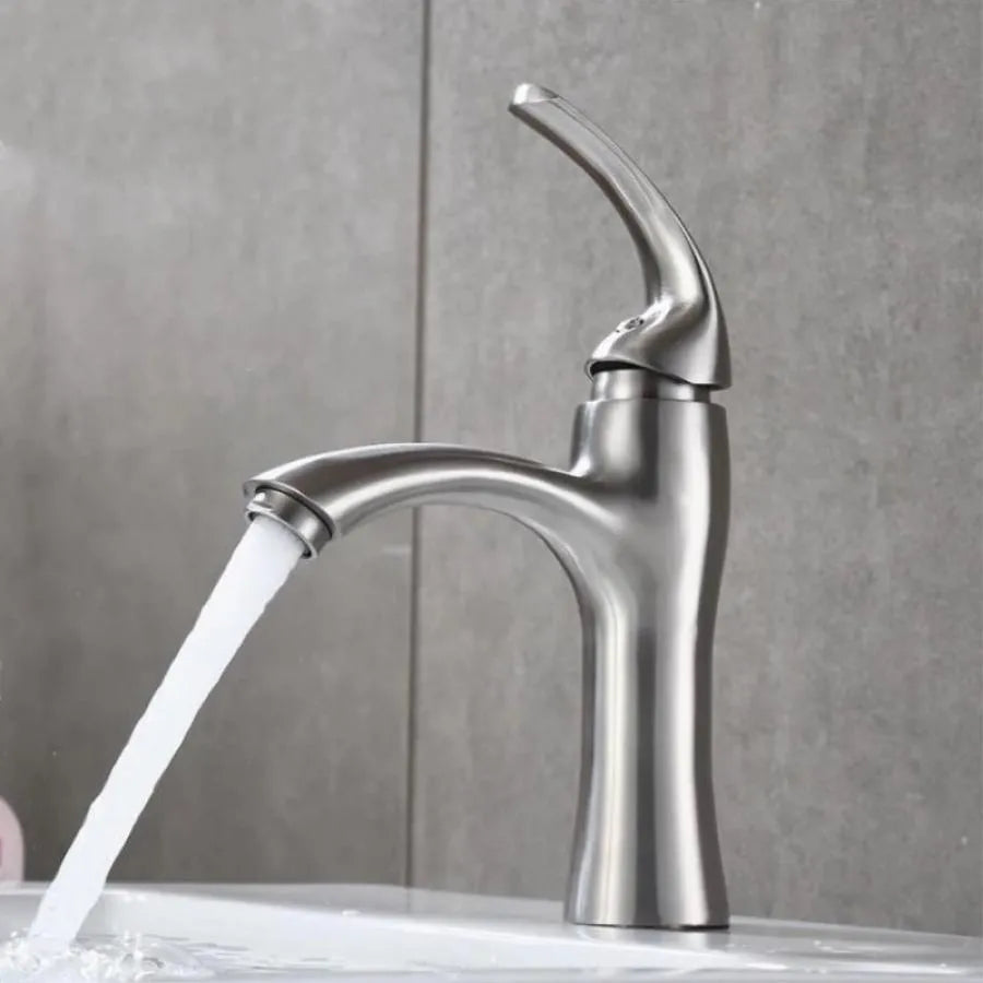 Baterie umyvadla, nerezová ocel 304, satén, MP015