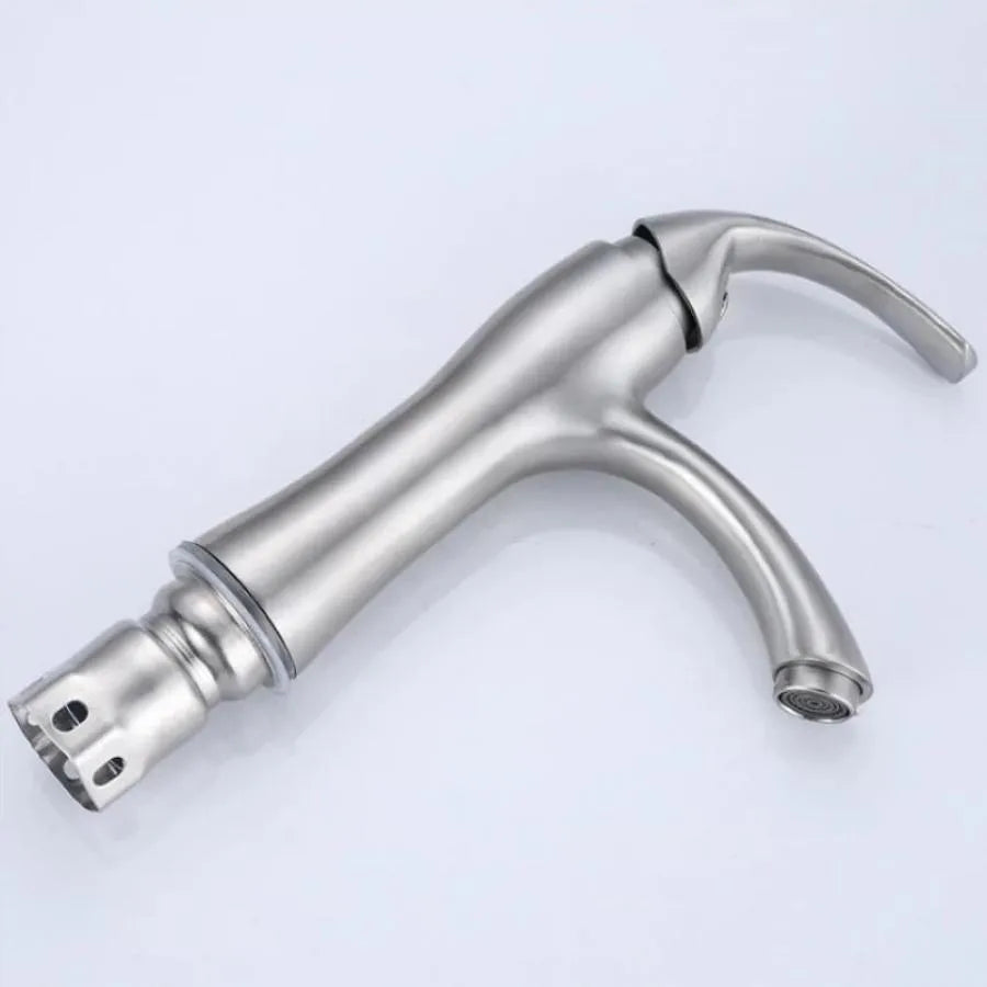 Baterie umyvadla, nerezová ocel 304, satén, MP015