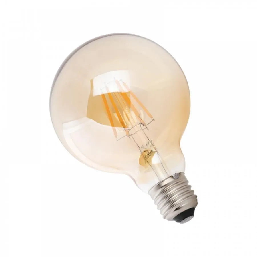 BC s vláknem G125, E27, 8W, teplé světlo