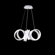 LED chtíč zavěšená s nekonečným dálkovým ovládáním, 180 W, nastavitelná výška, studená/horká/neutrální světlo, sedmikráska, bílá