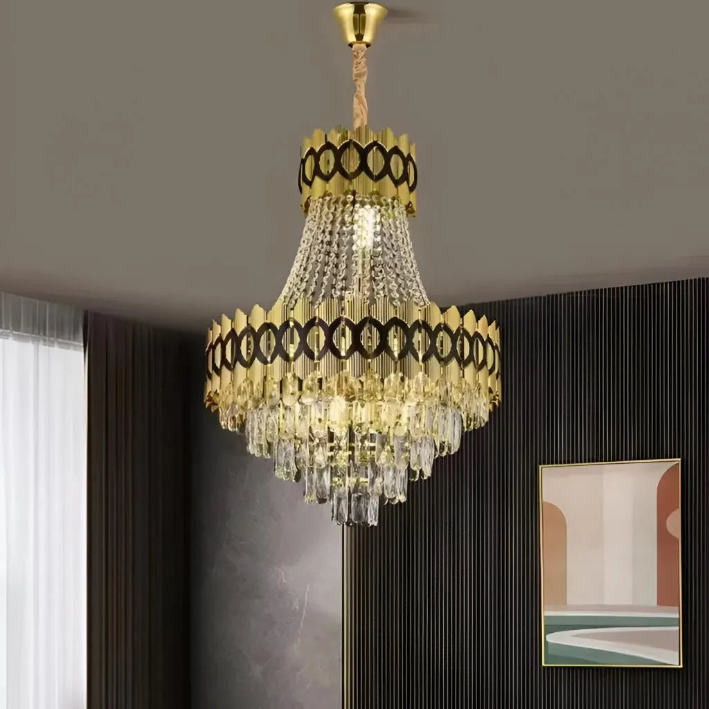 Candier Crystal Evangeline Gold 9xe14