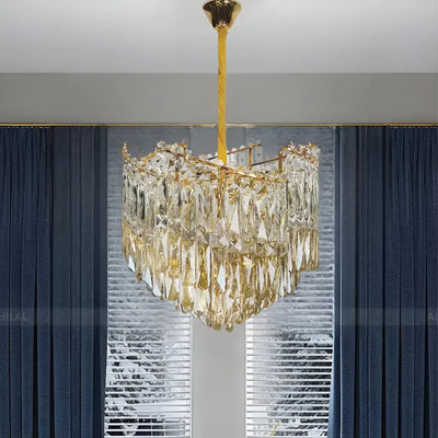Crystal Crystal Topkapi Petito 3xe27, průměr 30 cm, lesklé zlato, nastavitelná výška