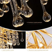 Candier Crystal Nathanael 7x G9 Gold