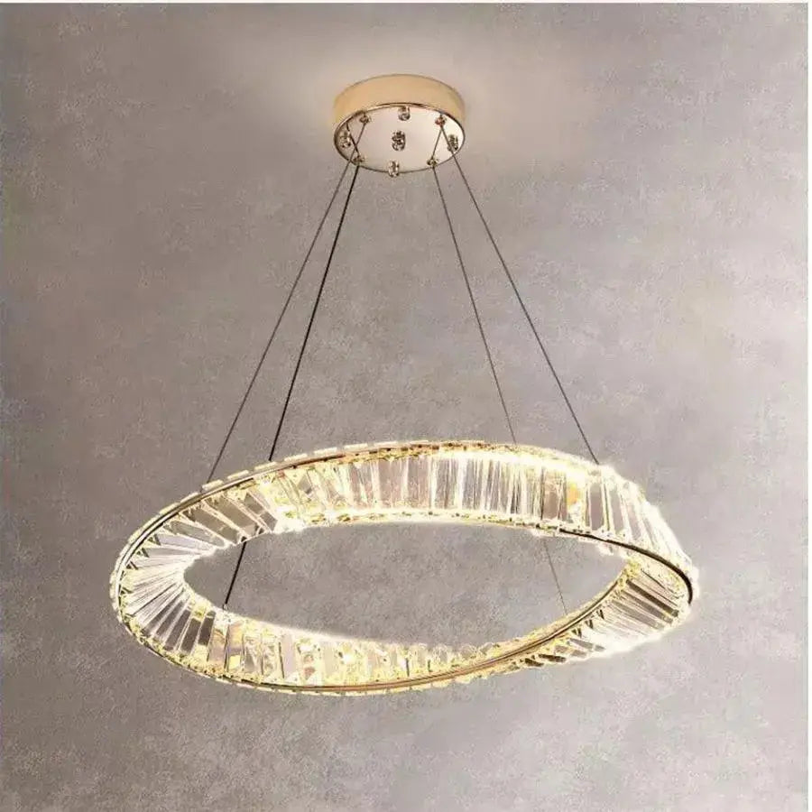 LED LED Crystal LED s Kylanem 36W dálkovým ovládáním 40 cm zlata