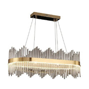 LED CHANDIER s dálkovým ovládáním Federico 105W Dimable Gold