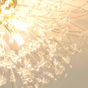 Rondo Vivace Crystal Chandelier, 8x G9, 60 cm, zlatý