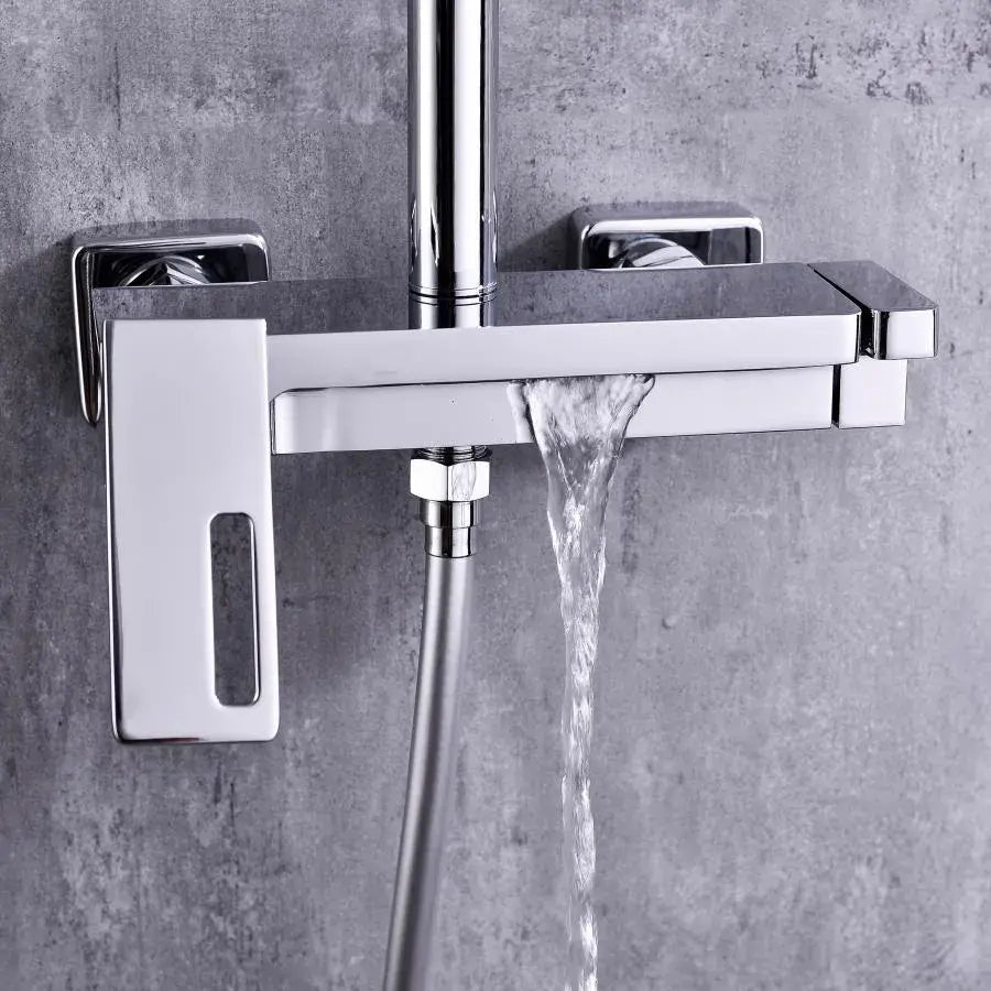 Sprchový sloupec, sanitární mosaz, chrom, 9810