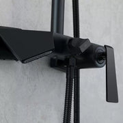 Sprchový sloupec, sanitární mosaz, černá, 6720H