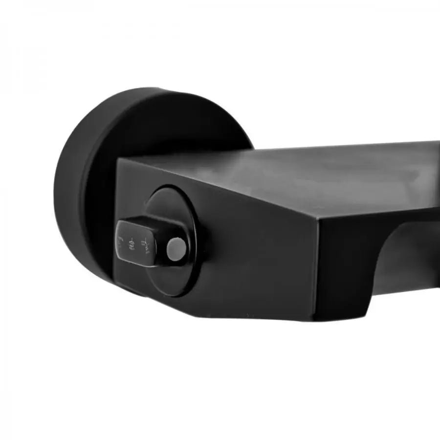 Sprchový sloupec, sanitární mosaz, černá, 9990H