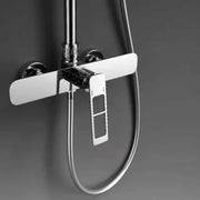 Sprchový sloupec, sanitární mosaz, satén, 9710