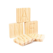 Kognitivní abeceda typu pedagogického typu, 30 kusů, dřevo