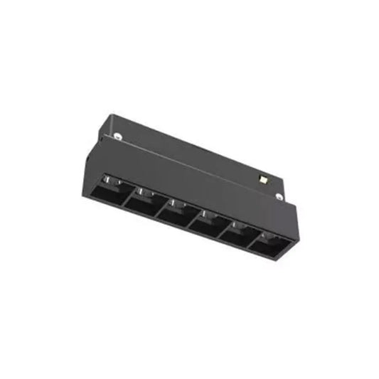 Magnetická LED mřížka, pevná, 6W, neutrální světlo, zabudované, černé