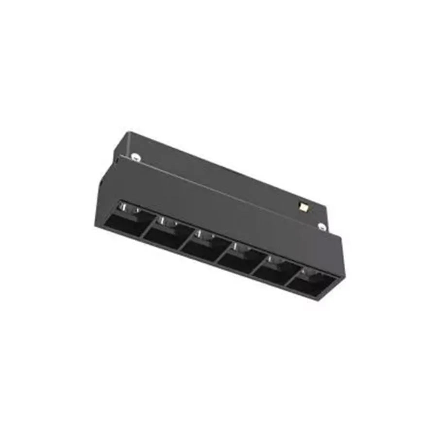 Magnetická LED mřížka, pevná, 6W, neutrální světlo, zabudované, černé