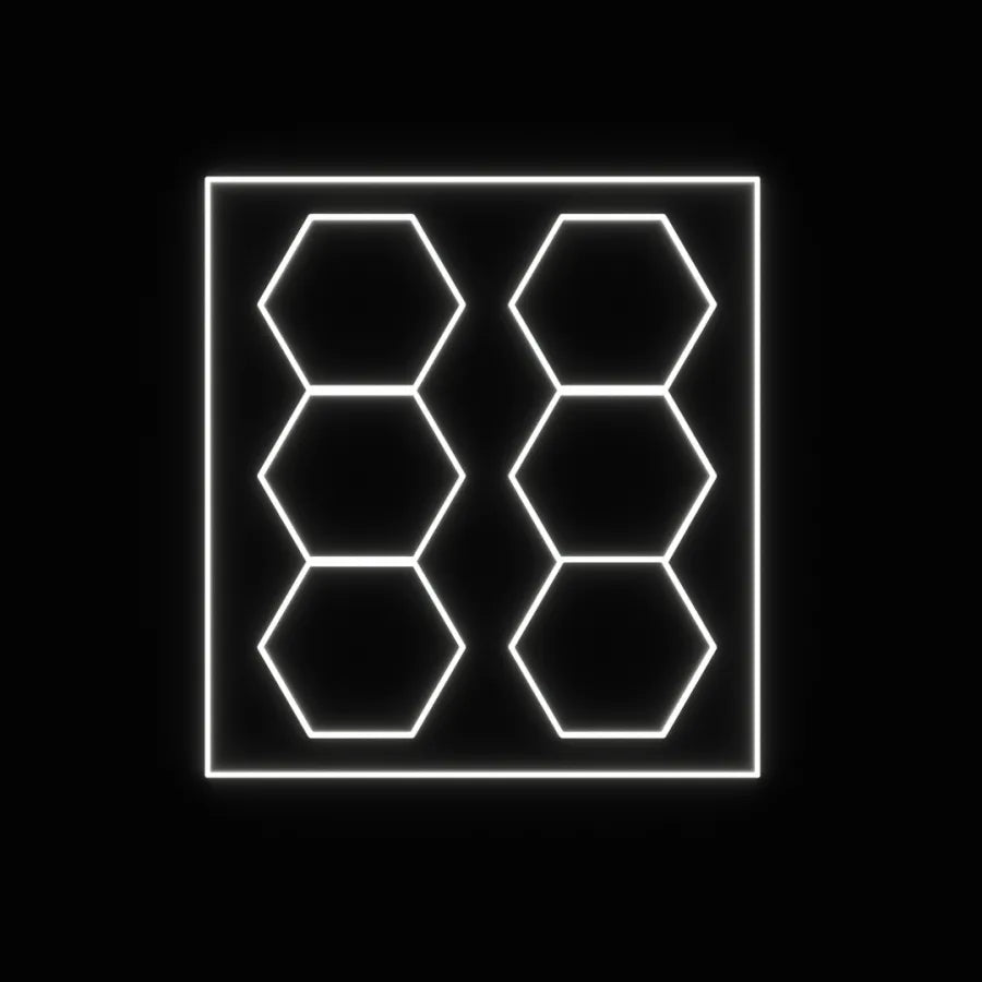 HEXAGONS LED HEXAGONS 2990 mm x 2080 mm