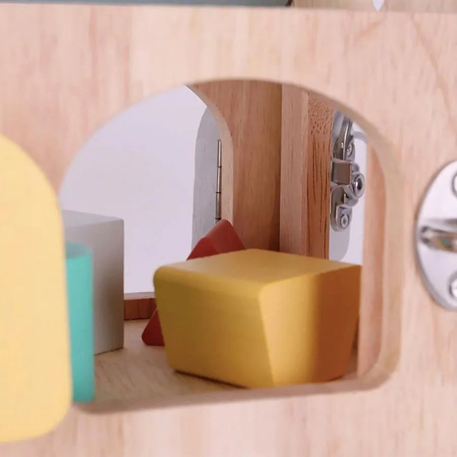 Vzdělávací hračka Montessori Mysteries Misk, 6 kusů, dřevo