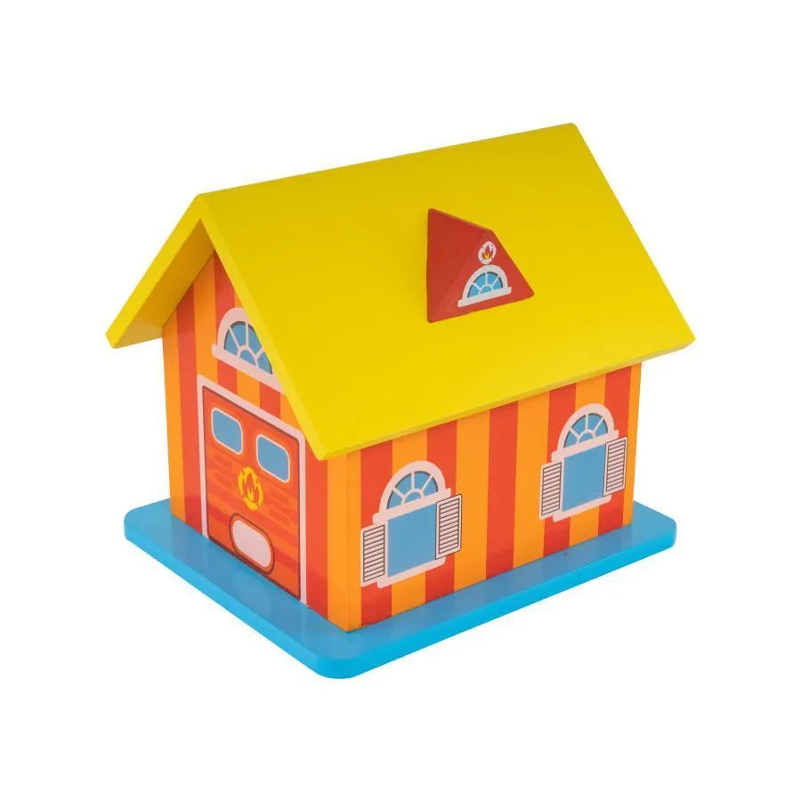 Hračka Pusculita pro mince a baknoty, 3 kusy, vícebarevné dřevo