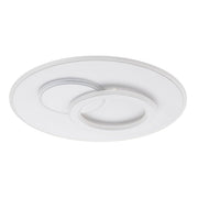 LED CHANDIER s dálkovým ovládáním Nolux Luminosa, 120 W, 3 kruhy, chladné/horké/neutrální světlo, nestabilní, bílé