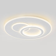 LED CHANDIER s dálkovým ovládáním Nolux Luminosa, 120 W, 3 kruhy, chladné/horké/neutrální světlo, nestabilní, bílé