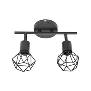Chtiví Abigela 2x E27 Black