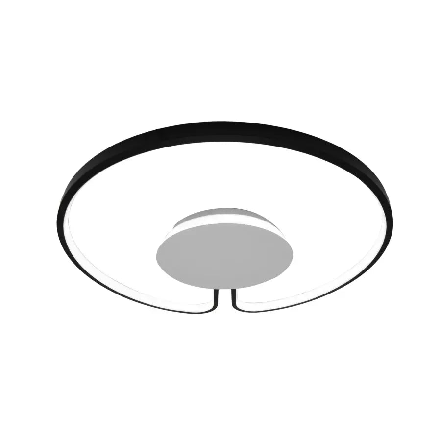 LED lustr ADARA 90W, kulatý, neutrální světlo, 4000K, černý