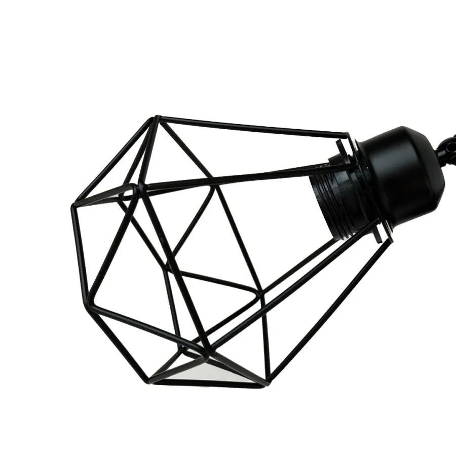 Aerope Lust, 2x E27, kov, černá
