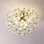 Crystal Chandier Minoet 4x G9, průměr 35 cm, lesklé zlato
