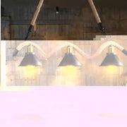 Lustrage chtíč, 3*E27, hnědý, kov a motouz