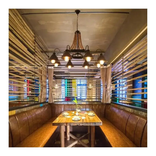 Indiana Chandier, 8*E27, kov a lano, černá