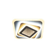 LED LED LED LED 3d Square, 36W, bílé, studené/horké/neutrální světlo
