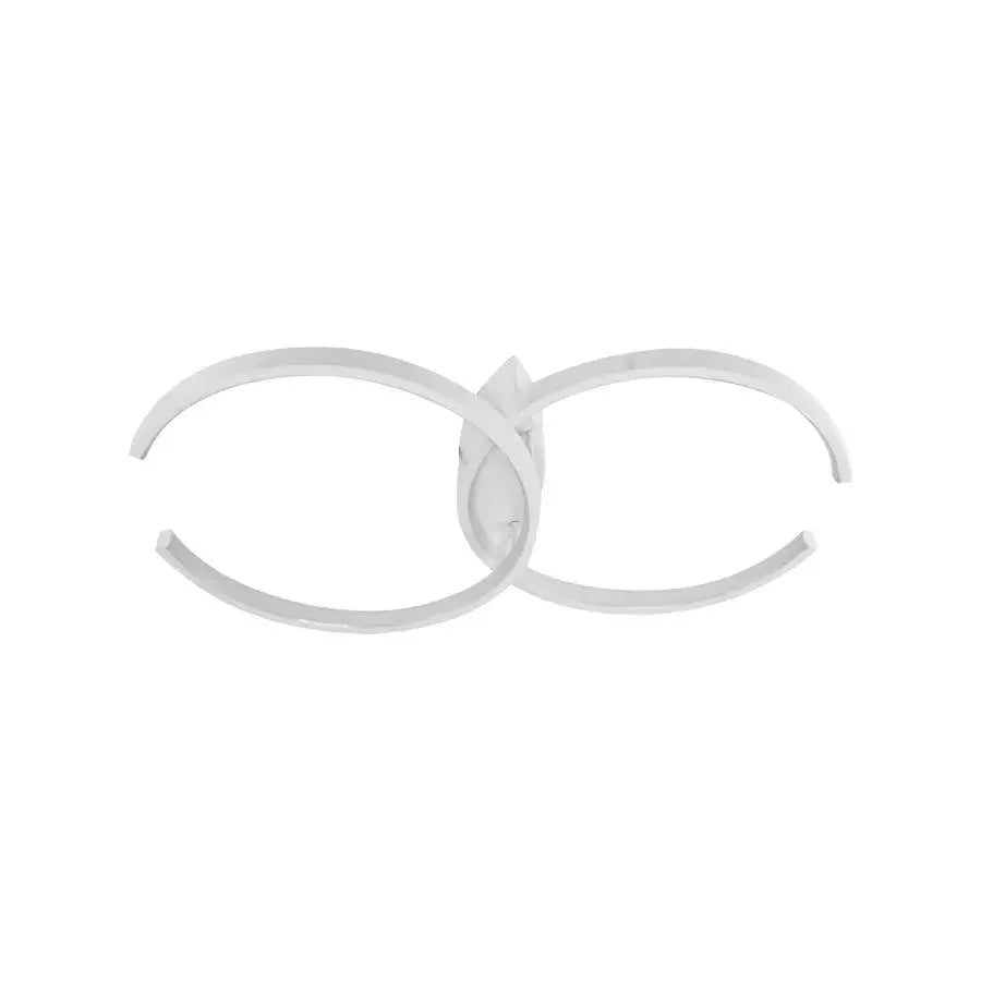 LED lustr s dálkovým ovládáním NOAH 64W, 2 Elements, Studené/Teplé/Neutrální světlo, Stmívatelné, Bílá