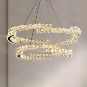 Lulus LED Crystal s dálkovým ovládáním stříbrného stříbrného latifahu
