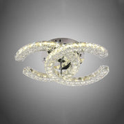 Lulus LED Crystal s dálkovým ovládáním Šia 27W Dimable Silver