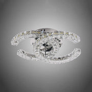 Lulus LED Crystal s dálkovým ovládáním Šia 27W Dimable Silver