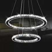 LED LED LED LUMINIS, 58W, Crystal and Metal, Dimable, Nastavitelná výška, chlad/teplé/neutrální světlo, luxusní osvětlení