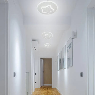 HEATH STEA LED lustr, 30W, Průměr 20cm, Neutrální světlo, Bílá