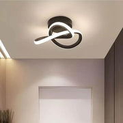 LED lustr VERTEX Flow 24W, Průměr 25cm, Studené/Teplé/Neutrální světlo, Černá