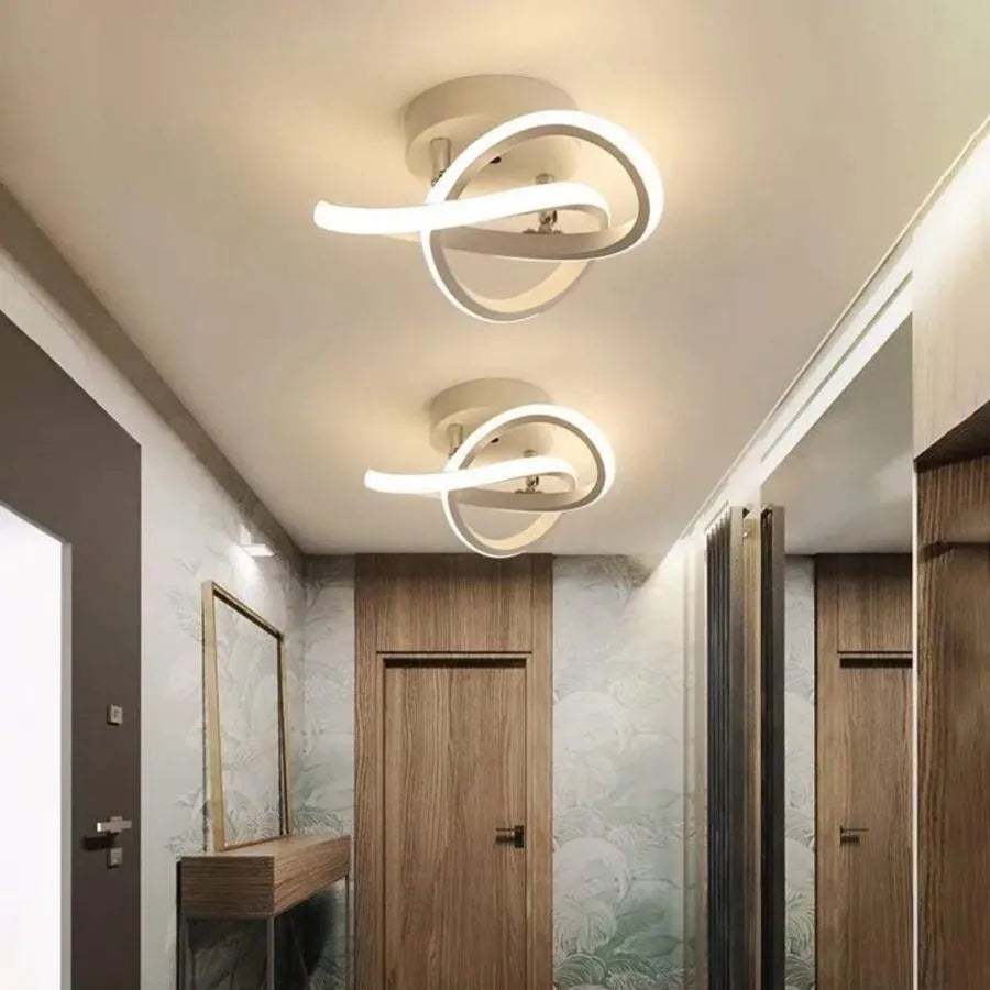 LED LED Vertex Flow, 24W, Vlny, studené/horké/neutrální světlo, bílá