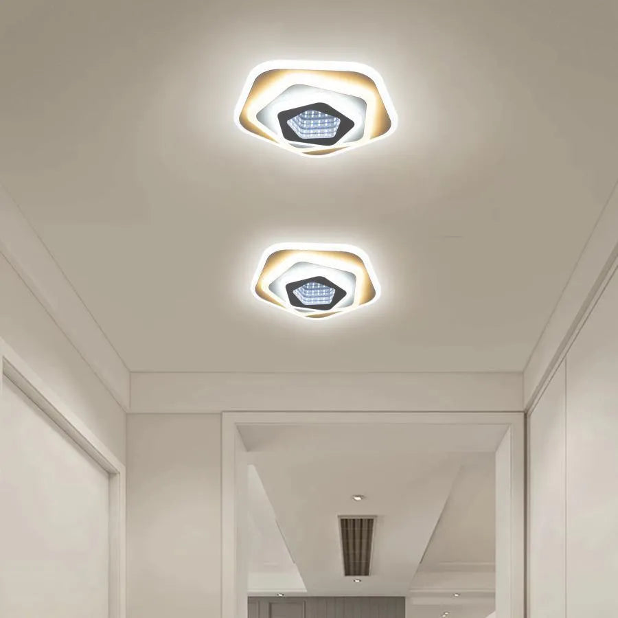 LED lustr NEXA 3D 40W, Průměr 23cm, Studené/Teplé/Neutrální světlo, Bílá