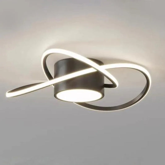 LED lustr MIMA 30W, Studené/Teplé/Neutrální světlo, Černá